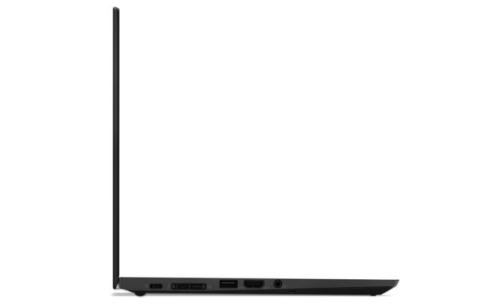 Das Lenovo ThinkPad X13 Gen 1 in Schwarz ist ein Laptop mit Tastatur und Bildschirm