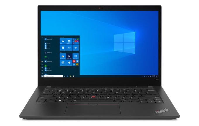 Lenovo ThinkPad T14s Gen 2 in der Farbe Schwarz