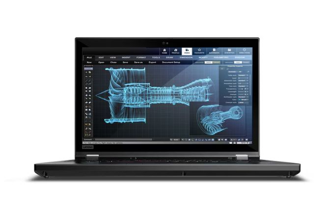 Das Lenovo ThinkPad P53 in schwarz ist ein leistungsstarkes 15,6-Zoll-Notebook, das mit fortschrittlicher Technologie und robustem Design ausgestattet ist. 